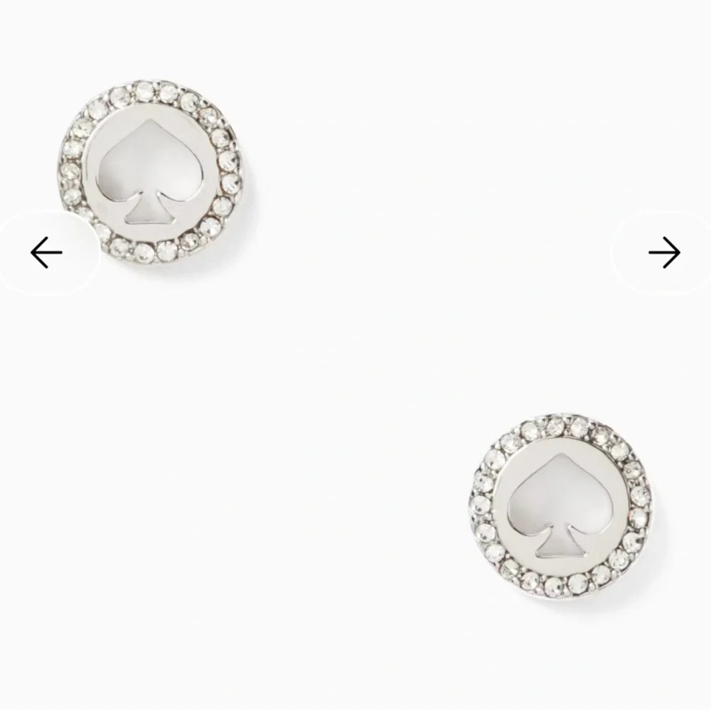 NEW Kate Spade”Spot the Spade” Earrings - Picture 4 of 5